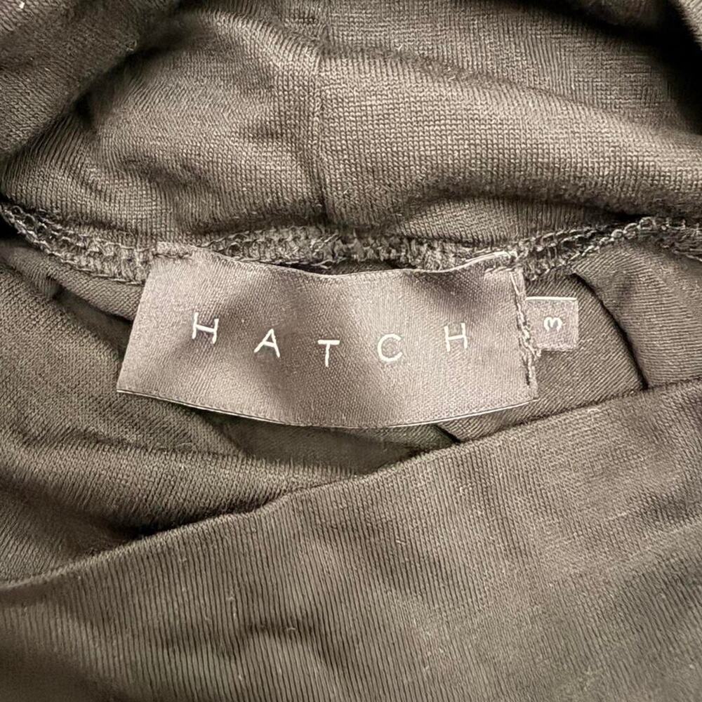 Hatch Black Long Sleeve Turtleneck - Size 3